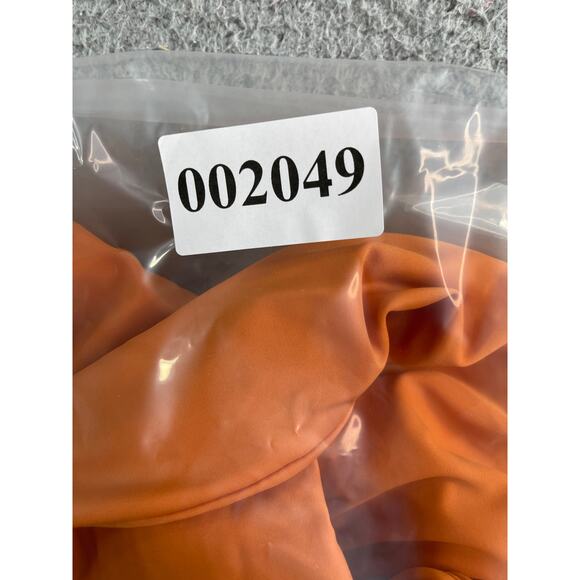 Kona Sol One Piece Swimsuit Womens Large Orange Padded Open Back Swimwear NWT - Picture 10 of 10